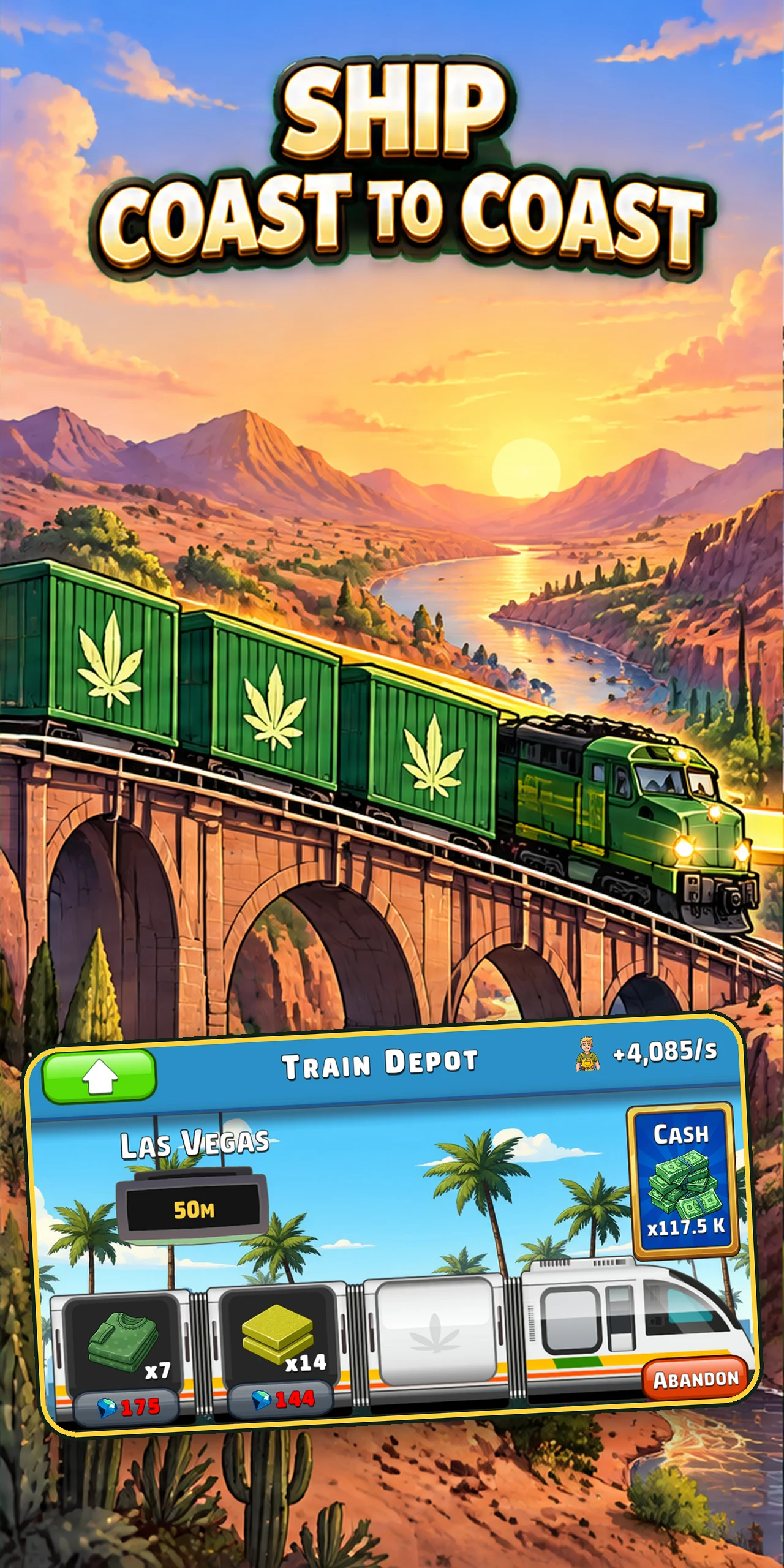 Hempire Tycoon - Weed Idle screenshot
